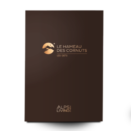 Comimo - Référence client - Le Hameau des Cornuts - Brochure