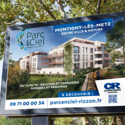 Comimo - Référence client - Parc en Ciel - Panneau