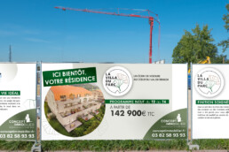Comimo - Supports Grand Format - Bâche - Villa du Parc